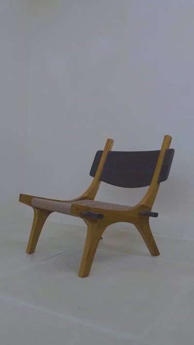 Spanish style Mallorca natural lounge chair video